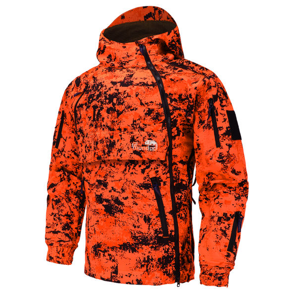 Arnes Orange Camouflage Hunting Fleece Jacket