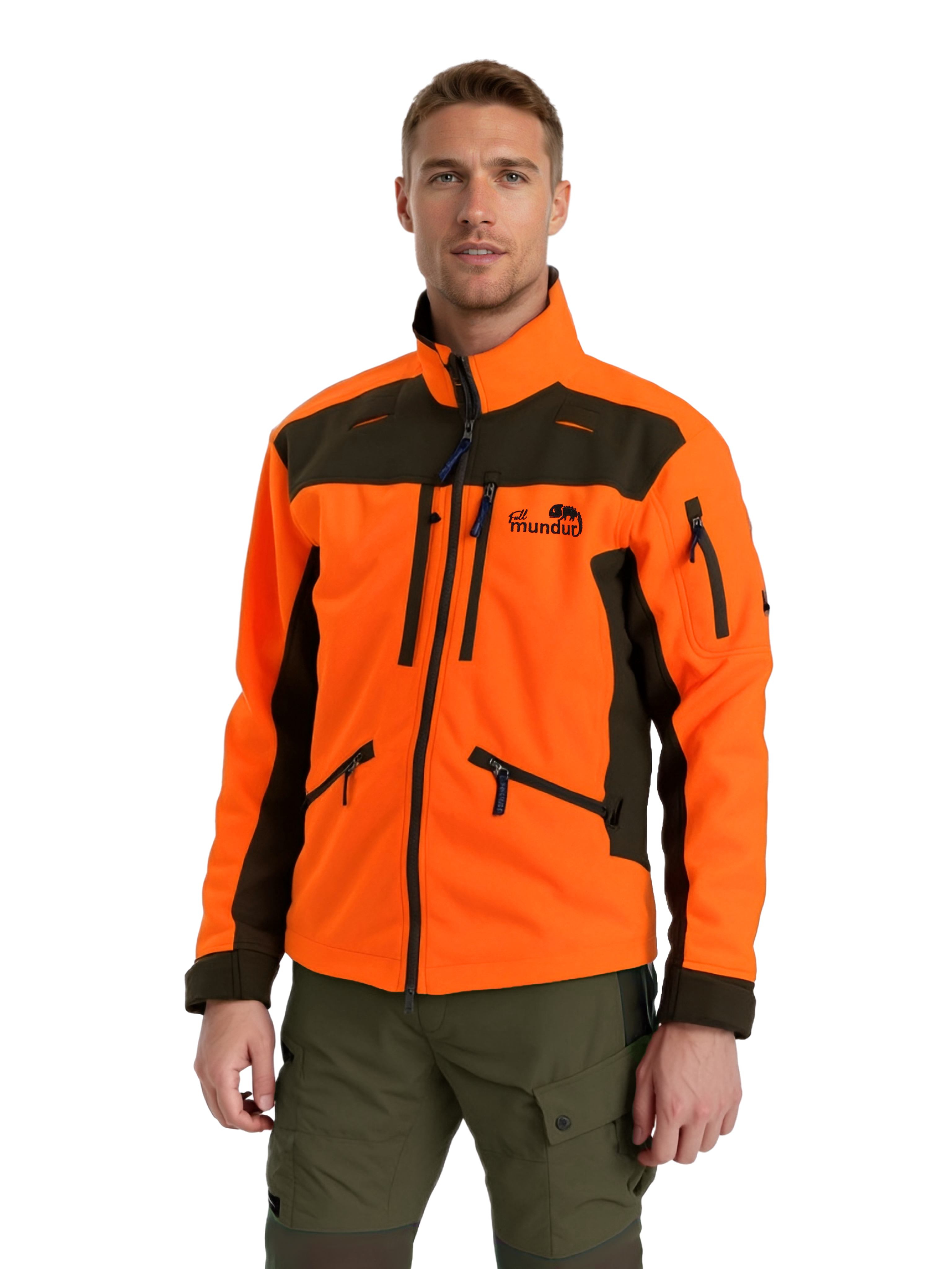 Escape Chaqueta de caza de naranja