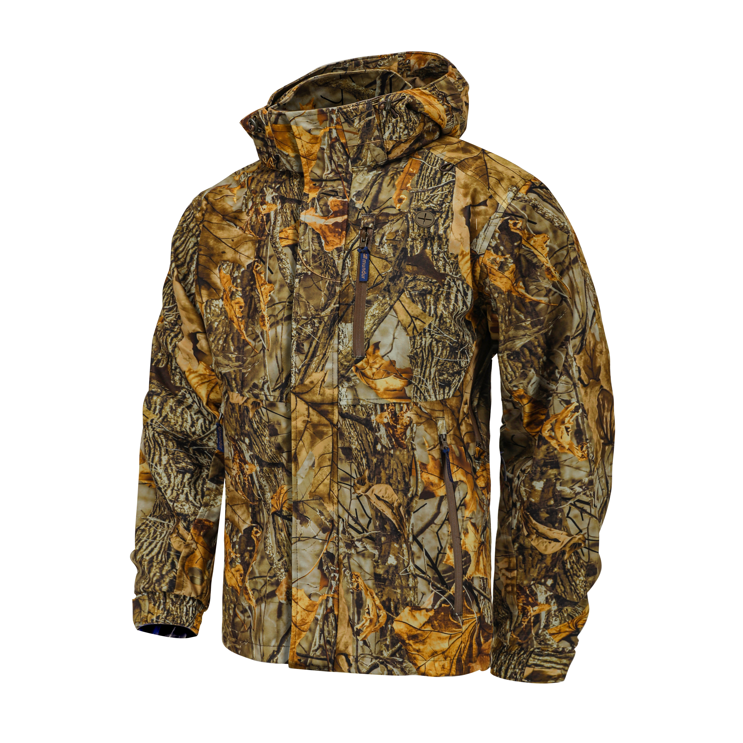 Stormy Autumn Brown Camo Hunting Jacket