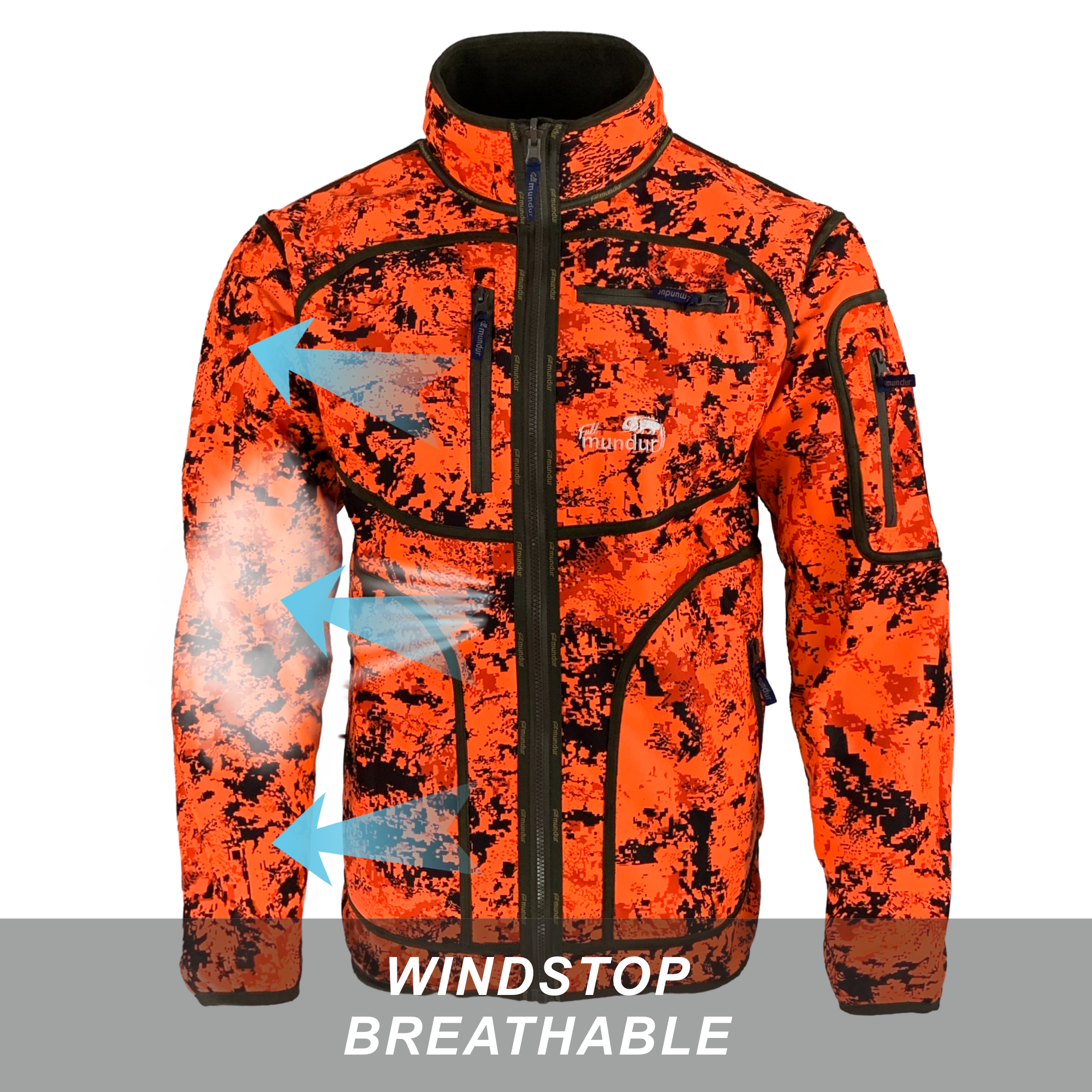 Rondane Reversible Fleece Hunting Jacket