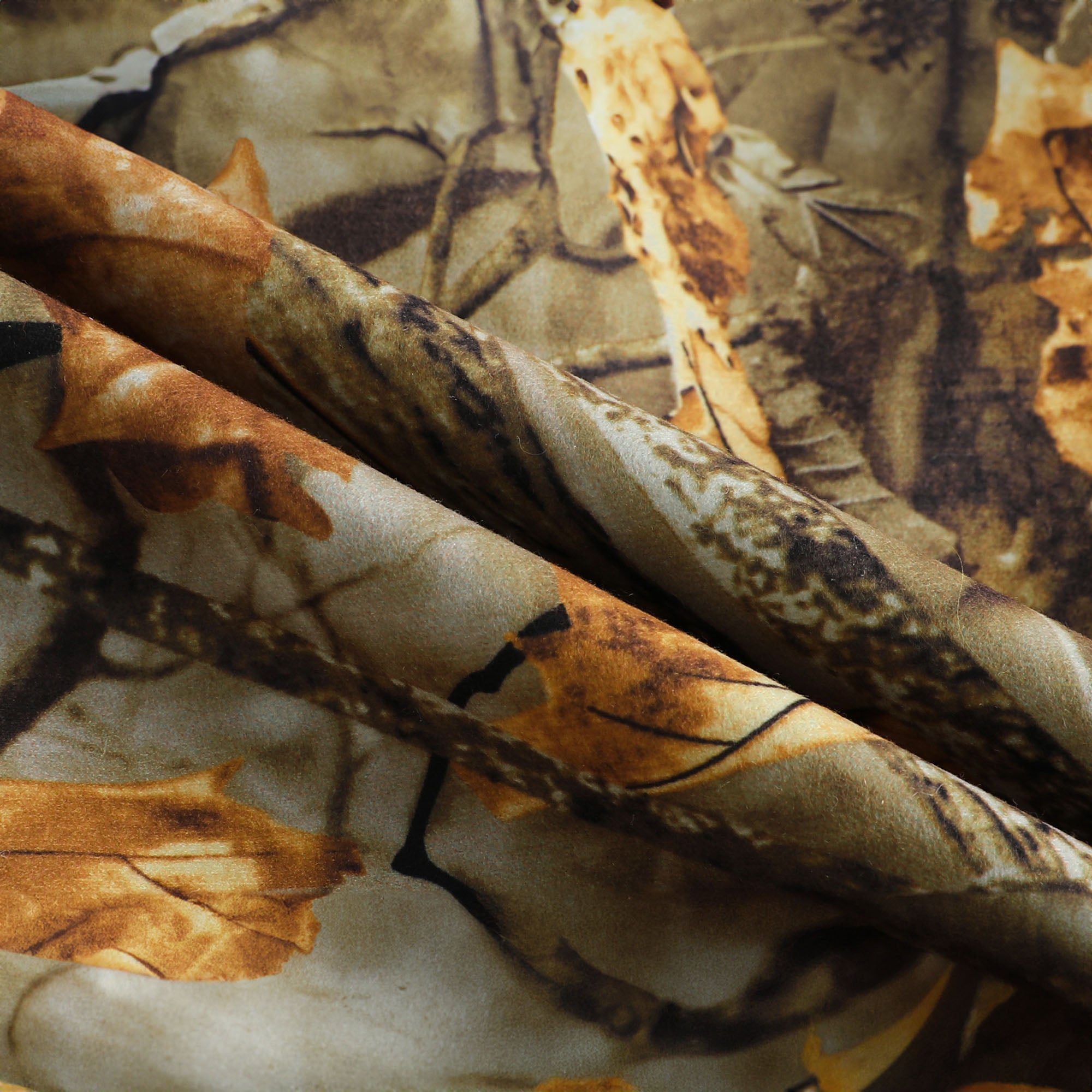 Stormy Autumn Brown Camo Hunting Jacket