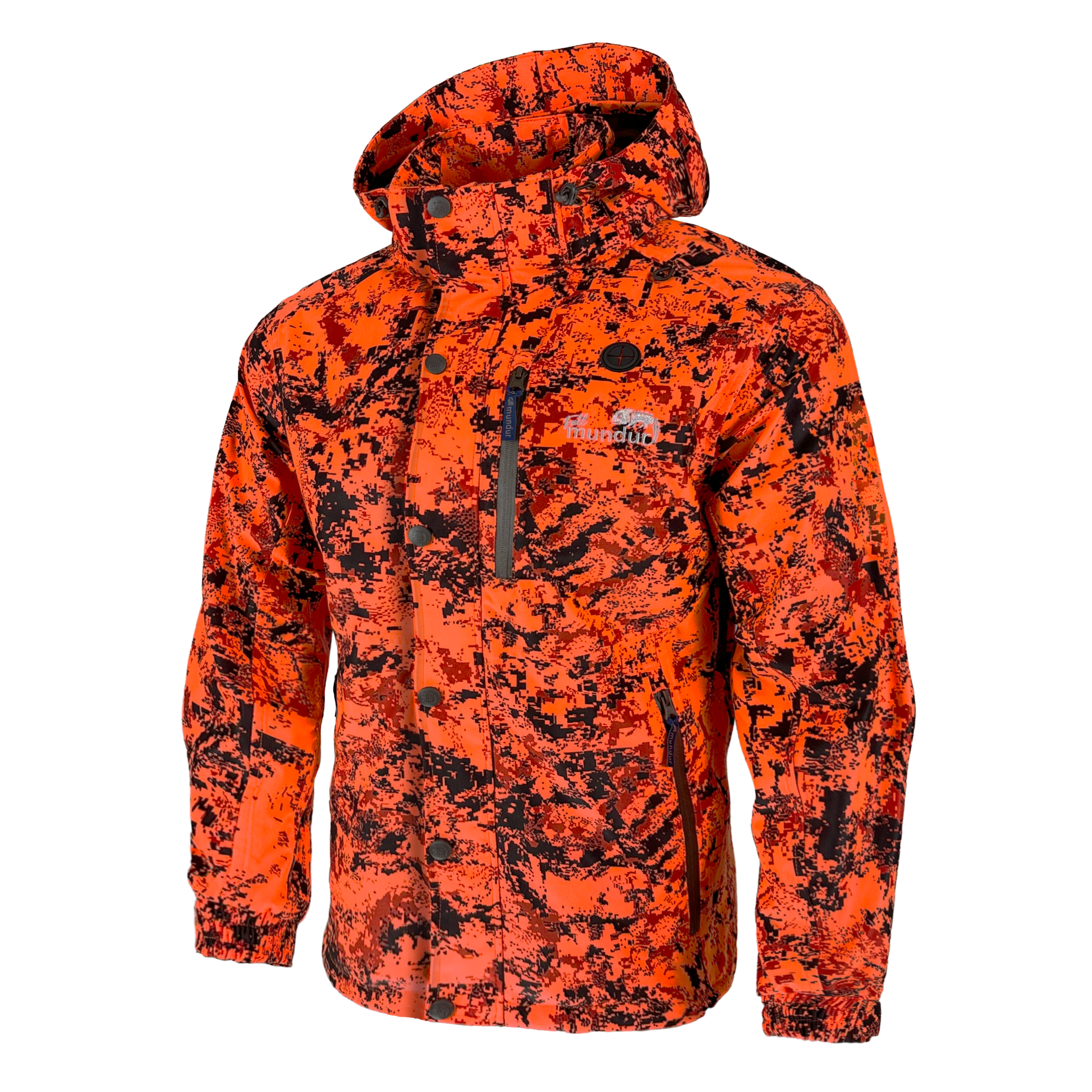 Stormy Orange Camo Hunting Jacket